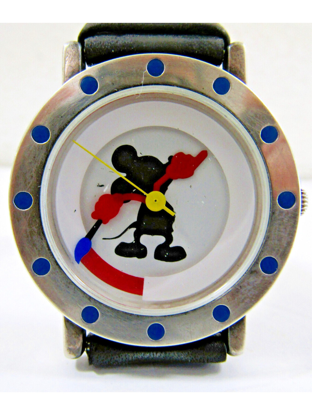 Michael Graves 1994 Mickey Mouse Limited Edition Wristwatch Original Metal Case